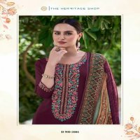 Hermitage Begum Vol-2 Wholesale Pure Viscose Reyon With Embroidery Dress Material