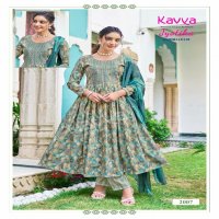 KAVYA JYOTIKA VOL 2 BEAUTIFUL READYMADE UMBRELLA CUT KURTI BOTTOM DUPATTA COLLECTION