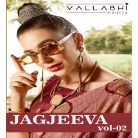 VALLABHI PRINTS JAGJEEVA VOL 2 FESTIVE WEAR BRASSO SAREE COLLECTION