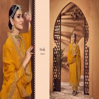 RENIK FASHIONS PRESENTS MUSKAN STYLISH VISCOSE DOLA JACQUARD WITH EMBROIDERY WORK SALWAR SUIT DRESS MATERIAL