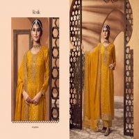 RENIK FASHIONS PRESENTS MUSKAN STYLISH VISCOSE DOLA JACQUARD WITH EMBROIDERY WORK SALWAR SUIT DRESS MATERIAL