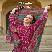 TANIA BY ZULFAT SIMPLE STYLISH PURE COTTON EXCLUSIVE 3PCS DRESS MATERIAL COLLECTION