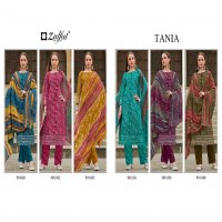 TANIA BY ZULFAT SIMPLE STYLISH PURE COTTON EXCLUSIVE 3PCS DRESS MATERIAL COLLECTION