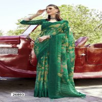 VALLABHI PRINTS VYANJANA VOL 6 STYLISH WEAR GEORGETTE SAREE COLLECTION