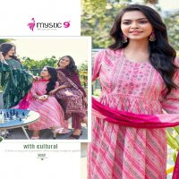 MYSTIC 9 SARA VOL 5 AMAZING READYMADE NAYRA CUT KURTI PANT DUPATTA COLLECTION