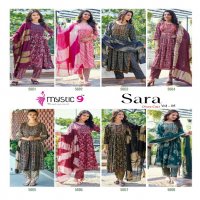 MYSTIC 9 SARA VOL 5 AMAZING READYMADE NAYRA CUT KURTI PANT DUPATTA COLLECTION