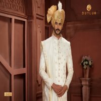 Outluk Wedding Collection Vol-13 Wholesale Pure Silk Mens Sherwani Catalog