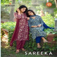 Subhash SBS Sareeka Wholesale Readymade 3 Piece Suits