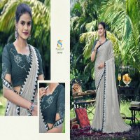 Shashvat Sanvi Wholesale Georgette Lasser Cut Fesitve Sarees