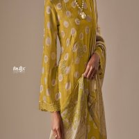 Omtex Vivanta Wholesale Daisy Silk With Embroidery Salwar Suits