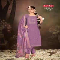 Taniksh Shobha Wholesale Roman Silks With Embroidery Work Kurtis With Pant And Dupatta