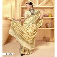 Vallabhi Carvan Vol-6 Wholesale Brasso Fabric Indian Sarees