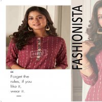 HRU India Angel Super Vol-2 Wholesale Cotton Handloom Straight Kurtis