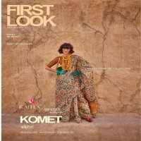 Rajtex Komet Wholesale Printed Zari Tussue Festive Sarees