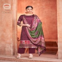 Harshit Gazal Wholesale Pure Zam With Swarovski Work Dress Material