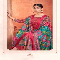 Harshit Gazal Wholesale Pure Zam With Swarovski Work Dress Material