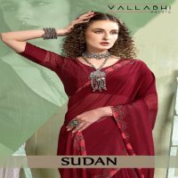 Vallabhi Sudan Wholesale Georgette Party Wear Sarees