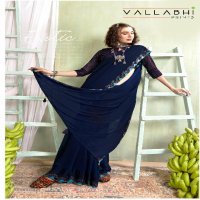 Vallabhi Sudan Wholesale Georgette Party Wear Sarees