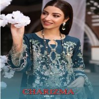 SHRADDHA DESIGNER CHARIZMA VOL 1 COMFORTABLE COTTON PAKISTANI SALWAR KAMEEZ