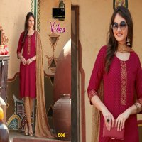 MANJEERA VIBES BEAUTIFUL RAYON PRINT FULLY STITCH SALWAR KAMEEZ COLLECTION