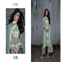 SAYURI DESIGNER WHOLESALE EXPORTS NUSRAT 5322-5325 PURE ORGANZA SILK READYMADE DRESS FOR WOMEN