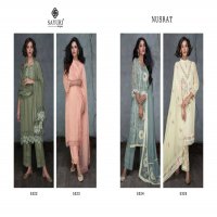 SAYURI DESIGNER WHOLESALE EXPORTS NUSRAT 5322-5325 PURE ORGANZA SILK READYMADE DRESS FOR WOMEN