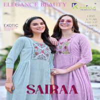 Karissa Sairaa Wholesale Liva Rayon Flair Kurtis