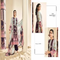 Riaz Arts Benazir Wholesale Pure Karachi With Heavy Pakistani Neck Embroidery Dress Material