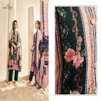 Riaz Arts Benazir Wholesale Pure Karachi With Heavy Pakistani Neck Embroidery Dress Material