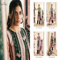 Riaz Arts Benazir Wholesale Pure Karachi With Heavy Pakistani Neck Embroidery Dress Material