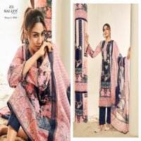 Riaz Arts Benazir Wholesale Pure Karachi With Heavy Pakistani Neck Embroidery Dress Material