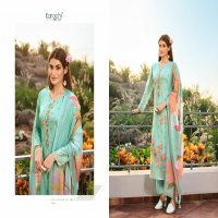 Karachi Lotus Velley Wholesale Pure Lawn Cotton With Work Dress Material