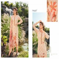 Karachi Lotus Velley Wholesale Pure Lawn Cotton With Work Dress Material