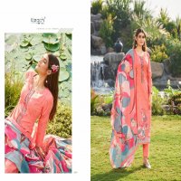 Karachi Lotus Velley Wholesale Pure Lawn Cotton With Work Dress Material