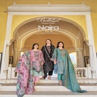 NAIRA VOL 49 BY BELLIZA DESIGNER PURE COTTON EXCLUSIVE & EMBROIDERY WORK PAKISTANI SALWAR KAMEEZ