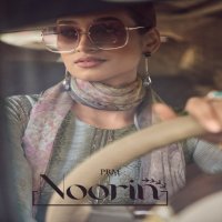 PRM Noorin Wholesale Pure Cotton Linen With Fancy Work Salwar Suits