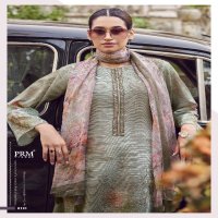 PRM Noorin Wholesale Pure Cotton Linen With Fancy Work Salwar Suits