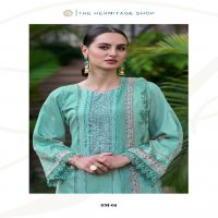 HERMITAGE PRESENTS SHAMIANA EXCLUSIVE PAKISTANI SWISS LAWN SALWAR KAMEEZ