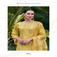 HERMITAGE PRESENTS SHAMIANA EXCLUSIVE PAKISTANI SWISS LAWN SALWAR KAMEEZ