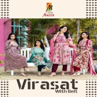 MASTER BY VIRASAT CASUAL DRESS RAYON WITH BELT FULLY STITCH SALWAR KAMEEZ