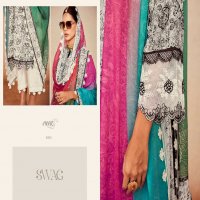 SWAG VOL 174 BY KIMORA HEER MUSLIN DESIGNER PAKISTANI DRESSES