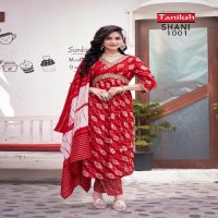 Taniksh Shani Vol-1 Wholesale Alia Cut Kurtis With Pant And Dupatta