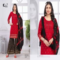 Kinti Naziya Vol-6 Wholesale Sharara Top And Dupatta Sets