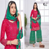 Kinti Naziya Vol-6 Wholesale Sharara Top And Dupatta Sets