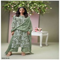 Ganga Tempany S2219 Wholesale Cotton With Work Salwar Suits