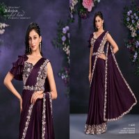 Mahotsav Mohmanthan 24100 Series Riona Wholesale Festive Stitched Sarees