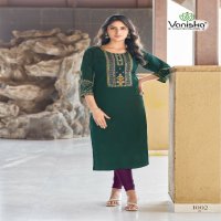 COLOURPIX VANISKA DARK FANTASY VOL 1 DAILY USE ROMAN SILK READYMADE KURTI