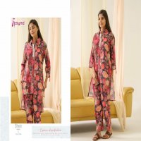 PSYNA SHEIN 2 NEW TRENDY OUTFIT POLY LINEN FULL STITCH CO-ORD SET