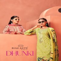 RIAZ ARTS DHUNKI SIMPLE DESIGN PURE KARACHI LAWN PAKISTANI SALWAR KAMEEZ