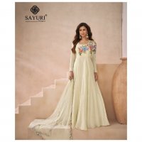 SAYURI DESIGNER DIVA READYMADE DESIGNER TRADITIONAL LONG GOWN WITH DUPATTA